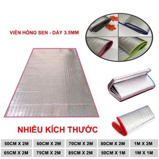 Chiếu ngủ trưa văn phòng cá nhân dày 3.5ly màu hồng sen - thảm ngủ trưa cá nhân