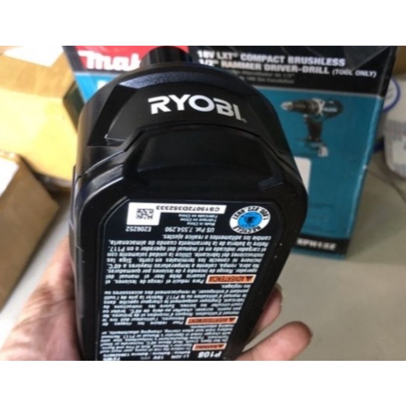 Pin Ryobi 18V 3A, 5A, 6A