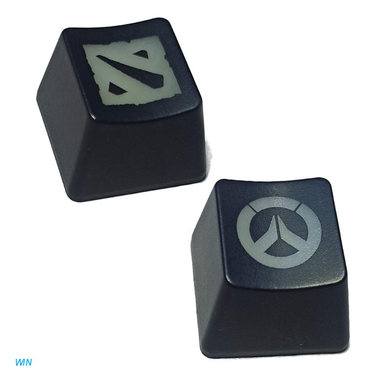 1 nắp phím cơ ABS R4 màu dạ quang DIY
