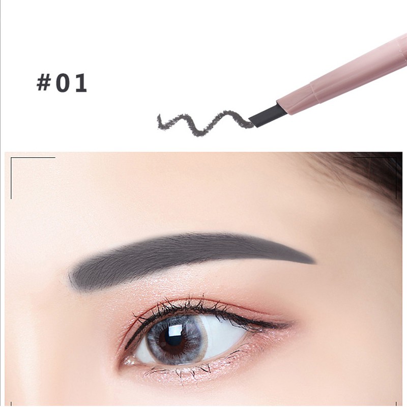 Bút kẻ lông mày hai đầu chống thấm nước không nhòe lâu trôi | BigBuy360 - bigbuy360.vn