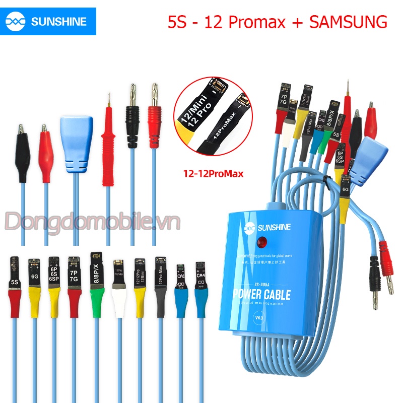 Dây kẹp nguồn iBoot / SS-905A cho i.Phone 6 - 13 Promax