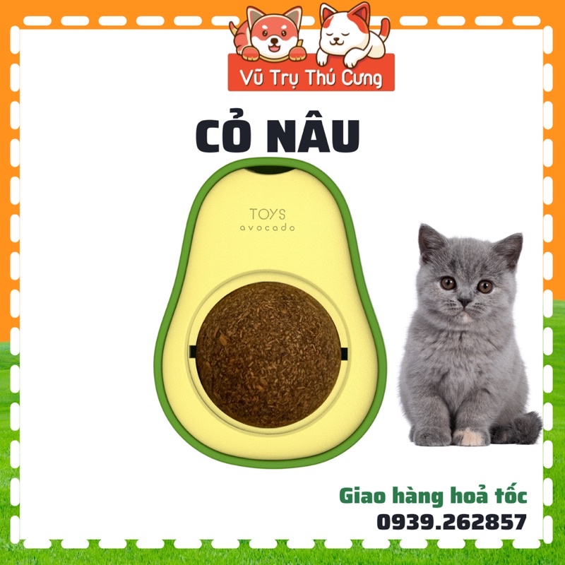 Kẹo cỏ mèo tiêu búi lông, giải toả căng thẳng, Đồ chơi cho mèo canip