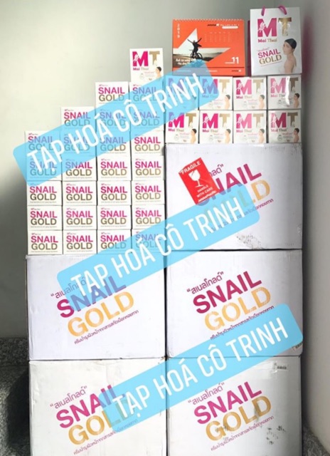 Snail Gold kem ốc sên Mai Thai Hoàng Gia Thái Lan, kem dưỡng da, giảm nám, chống lão hoá