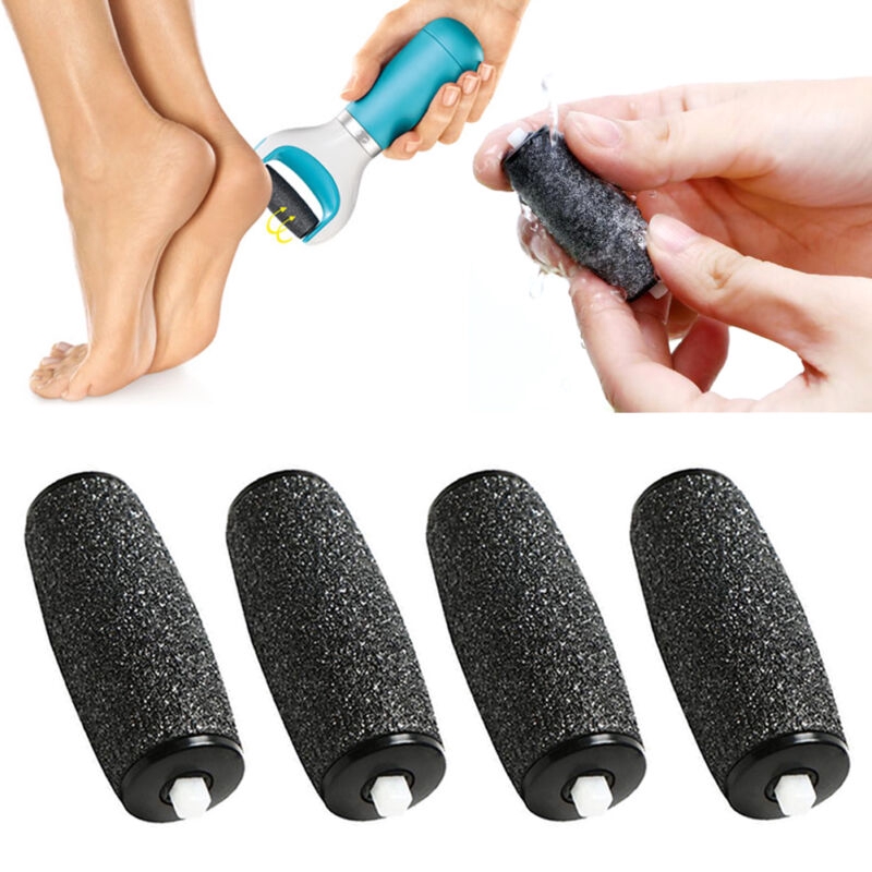 [4 Đầu Thay Thế] Scholl Refreshing Electric Peeling Machine Thay Thế Matte Head Roller Peeling Foot 