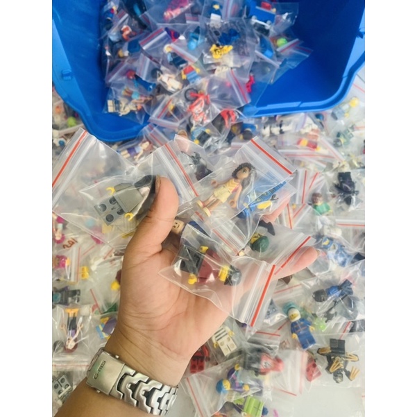 Đồ chơi nhân vật minifigure Le go chính hãng đã qua sử dụng set 5 & Set 10 con