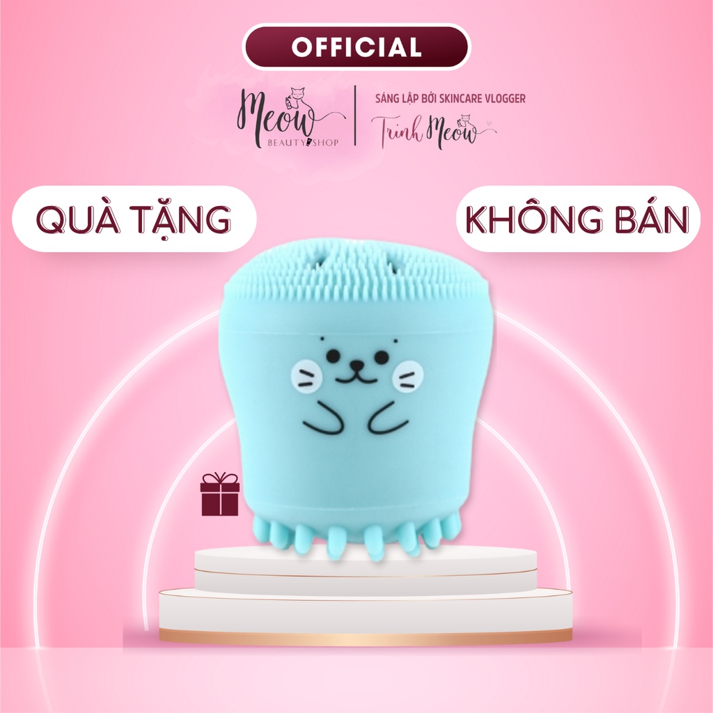 [HB Gift - Quà tặng không bán] - Cọ rửa mặt Bạch Tuộc chính hãng DEWYTREE