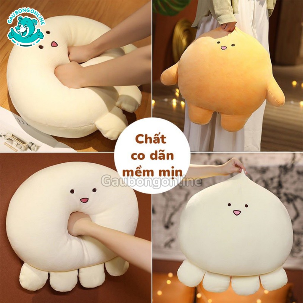 Gấu Bông Củ Tỏi Baby, Bánh Bao Cute, Gối Ôm Mềm Mịn Dễ Thương Gấu Bông Online