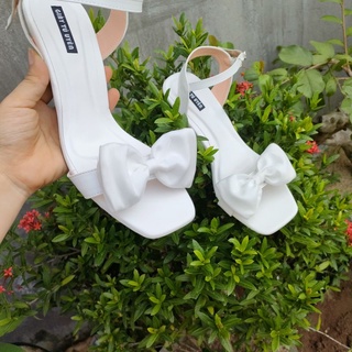 sandal bigsize nơ lụa (35-45)