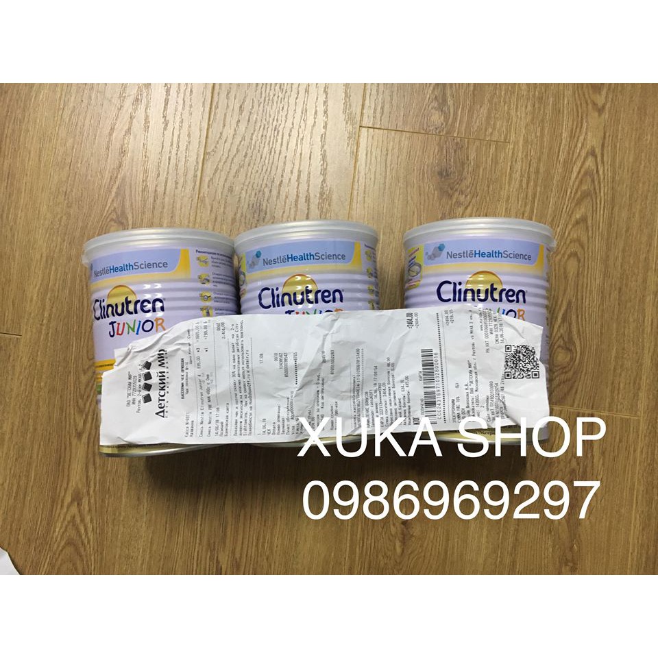 Sữa clinutren junior 400g - hàng xách tay Nga
