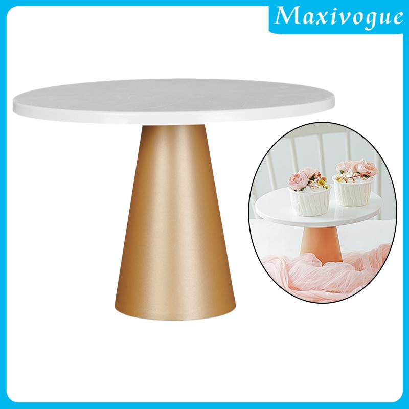 Khay Đựng Bánh Cưới 20.5cm Màu Vàng Kim Phong Cách Retro
