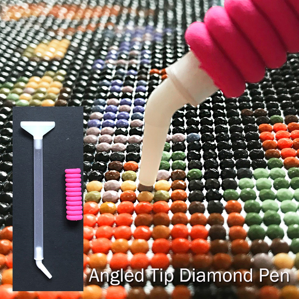 Bút đầu cong chống mỏi dành cho làm tranh đính kim cương pha lê 5d thủ công chất lượng