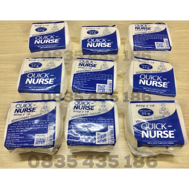 Gòn y tế Quick Nurse 25g