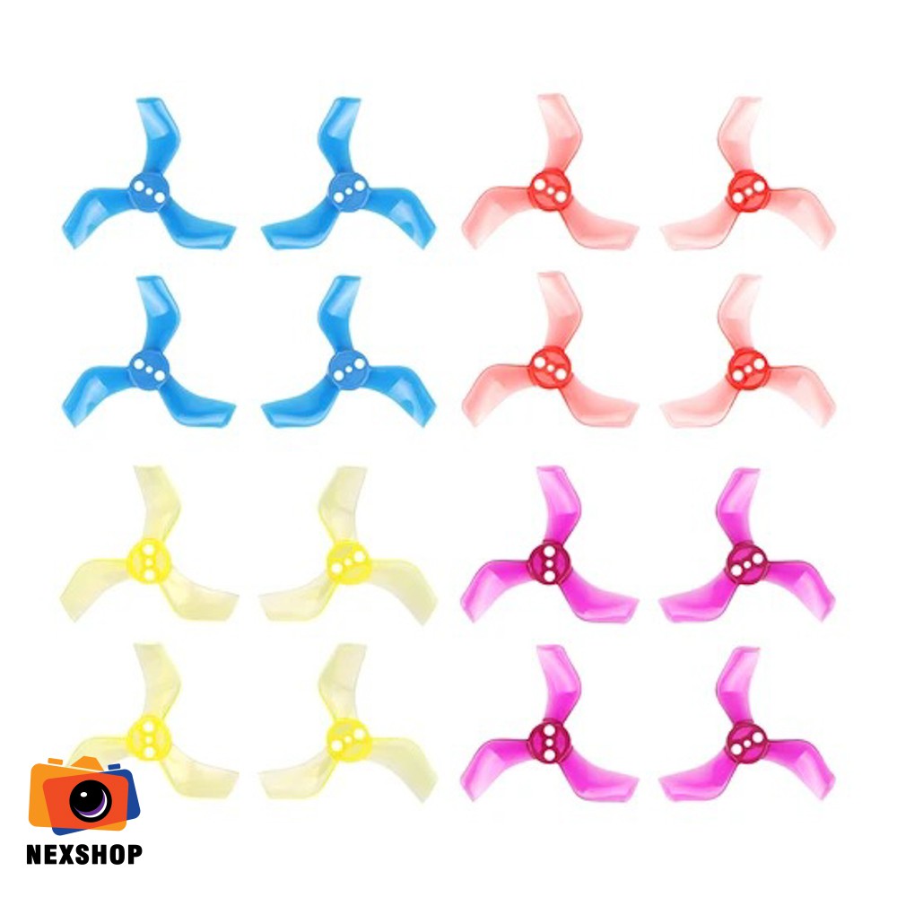 Bộ cánh máy bay BetaFPV Gemfan 40mm 3-Blade Propellers (1.0mm Shaft) Nhiều màu (16pcs)