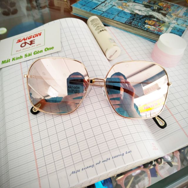 KÍNH MÁT TRÁNG GƯƠNG GỌNG TITAN