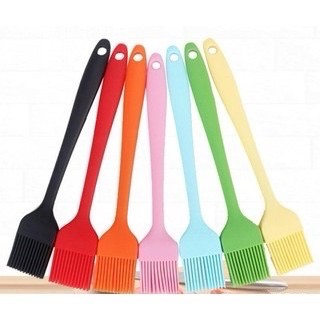 Cọ Silicon Quét Dầu, Ướp Gia VỊ (Loại Cán Đúc Liền) - Chổi Silicone Phết Bơ Làm Bánh