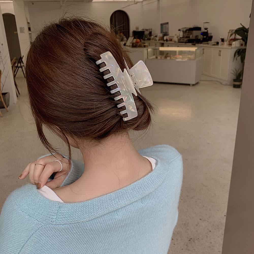 Kẹp Tóc Càng Cua Họa Tiết Da Báo