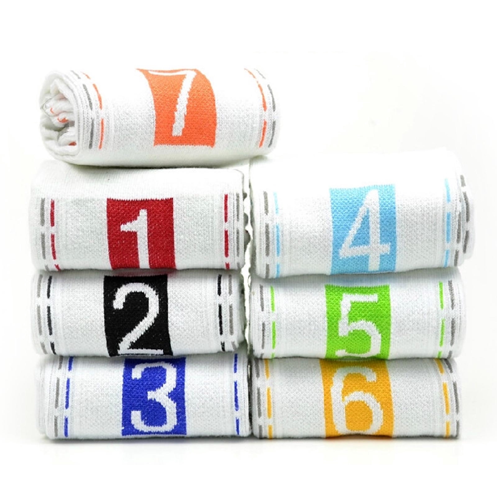 Vớ thể thao nam bằng vải cotton mềm dùng cho 7 ngày trong tuần tiện lợi