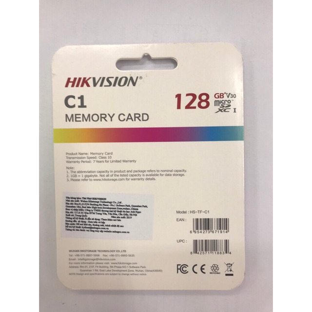 Thẻ nhớ hikvision 128Gb - hàng chính hãng | BigBuy360 - bigbuy360.vn