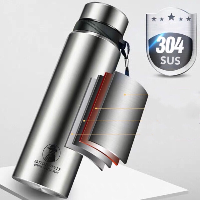 Bình Giữ Nhiệt 1200ML Giữ Nhiệt Tối Ưu Hơn 8H Thương Hiệu HaoDi | BigBuy360 - bigbuy360.vn