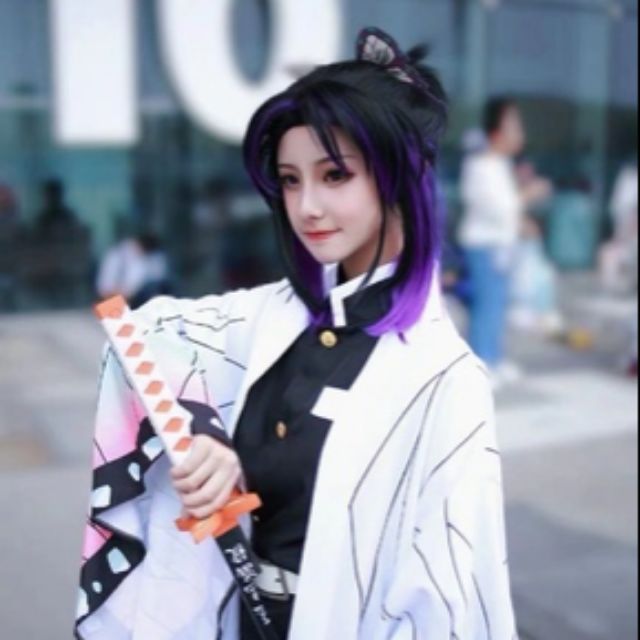 [ORDER]  Trang phục Cosplay Shinobu Kocho trong Kimetsu (có kèm ảnh thật+video) | BigBuy360 - bigbuy360.vn