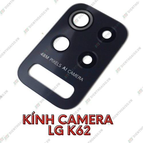 Kính camera lg k52 /k62 kèm keo dán