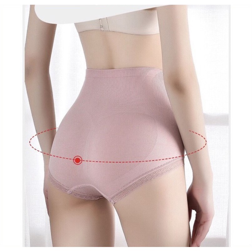 [CHÍNH HÃNG][FREESHIP] Quần lót nữ gen bụng cotton cạp 10cm cao cấp sexy kháng khuẩn co dãn 4 chiều 843