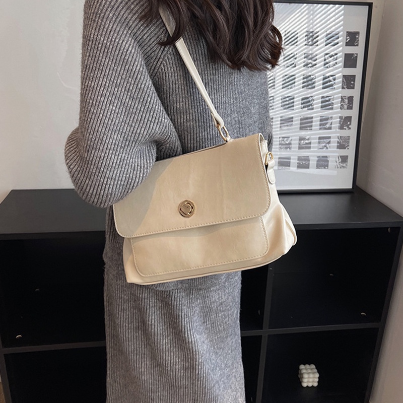 Túi Đeo Chéo Hình Vuông Cỡ Lớn Phong Cách retro Thời Trang Cho Nữ