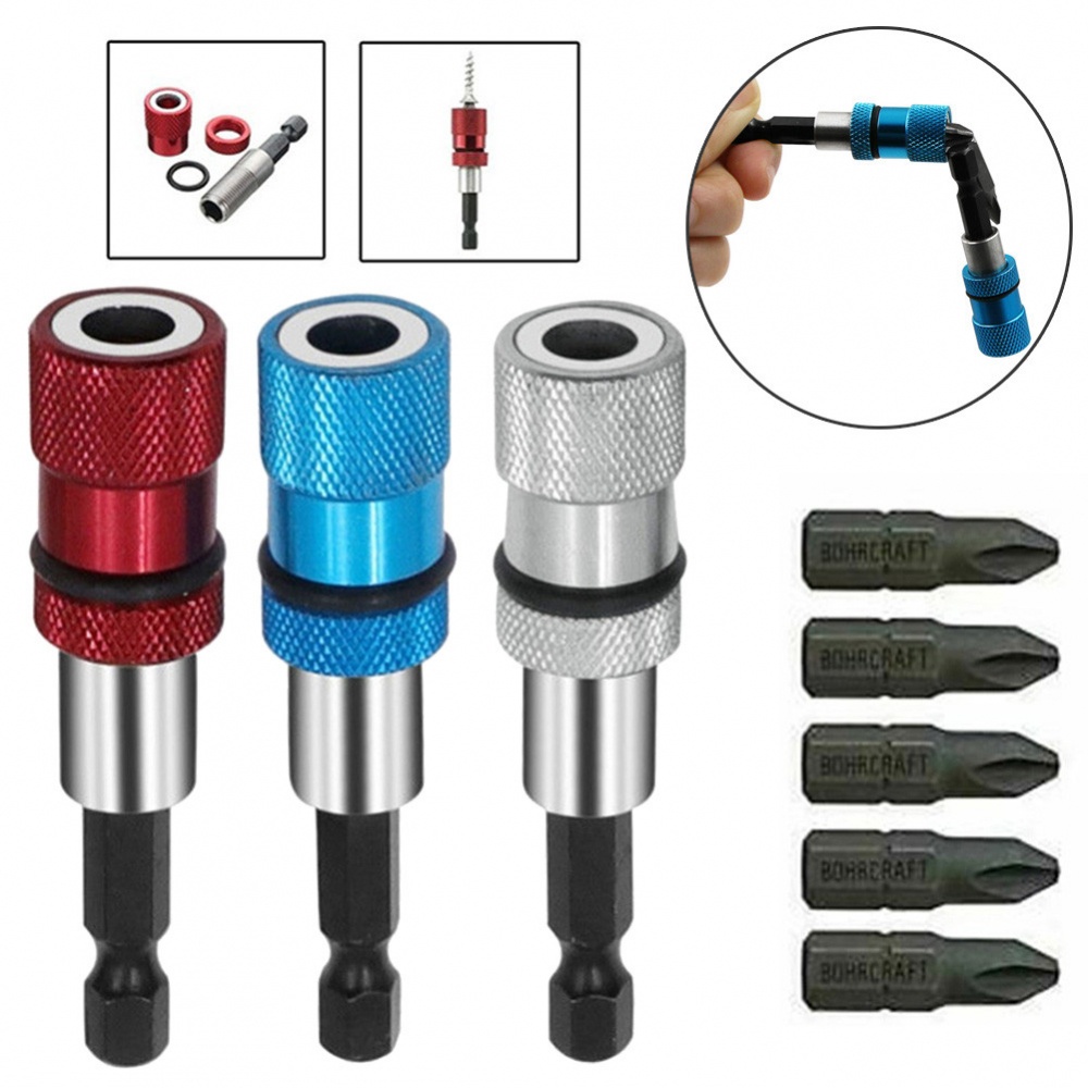 Giá Đỡ Mũi Khoan + Đầu Tua Vít PH2 25mm