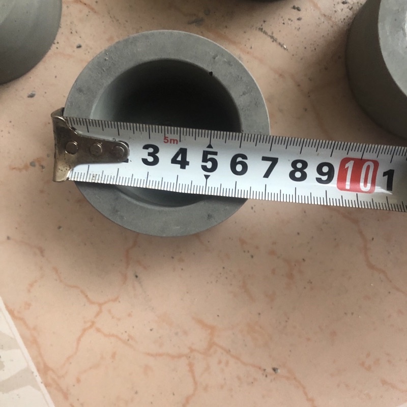 Chậu xi măng mini trồng sen đá, decor
