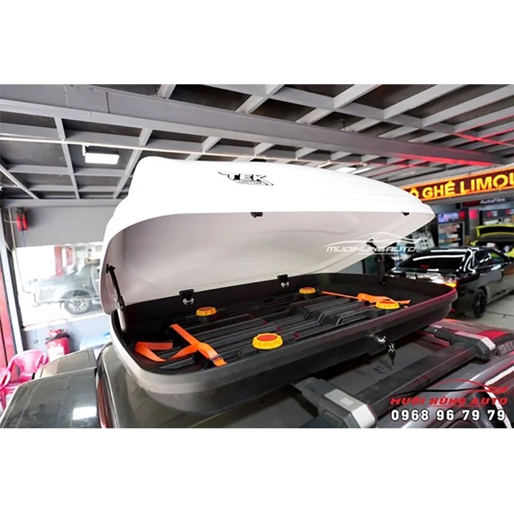 COMBO Cốp Nóc Mui Kiểu Phi Thuyền & Baga 2 Thanh Ngang Dành Cho Xe Chevrolet Orlando