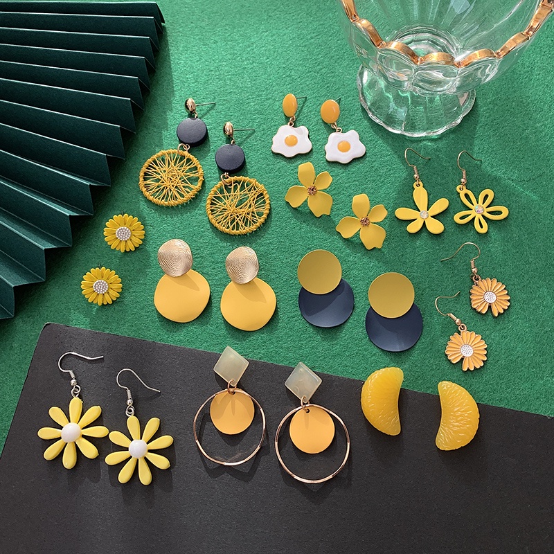 Khuyên tai tua rua phong cách retro kiểu dáng sáng tạo