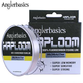 Dây câu cá Fluorocarbon dài 182m 4LB-20LB cao cấp