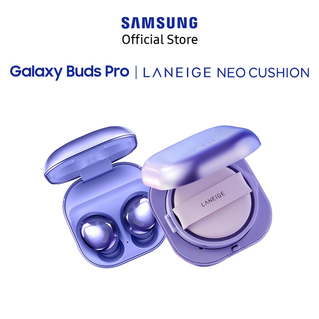 [Mã ELSS500 giảm 5% đơn 500K] Combo Tai Nghe Bluetooth True Wireless Samsung Galaxy Buds Pro và LANEIGE NEO Cushion