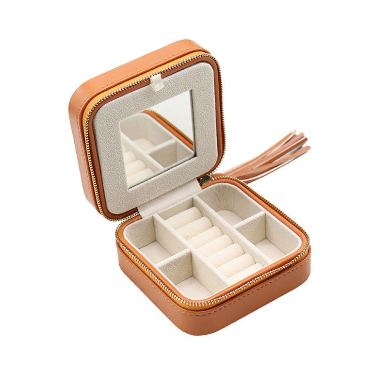 Flgo Hộp Đựng Trang Sức Nhỏ Gọn Bền Bỉ Dành Cho Nữ Và Phụ Nữ