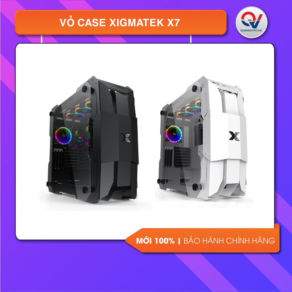 Vỏ case siêu to khổng lồ Xigmatek X7 Chính hãng Mới