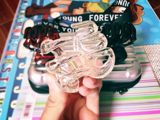 [HÀNG SẴN SHIP NGAY] Combo 3 Kẹp Tóc Càng Cua Size To Chuẩn Thái Lan