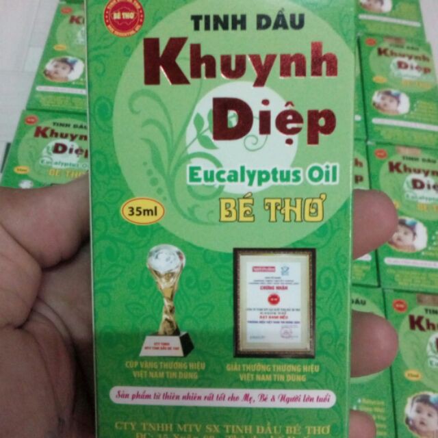 Tinh dầu khuynh diệp Bé Thơ chính hãng 35ml