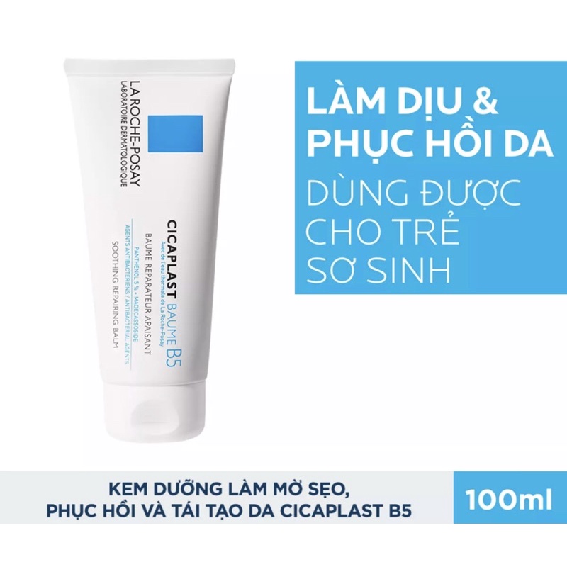 Kem Dưỡng La Roche Posay b5 phục hồi da Cicaplast b5 Baume