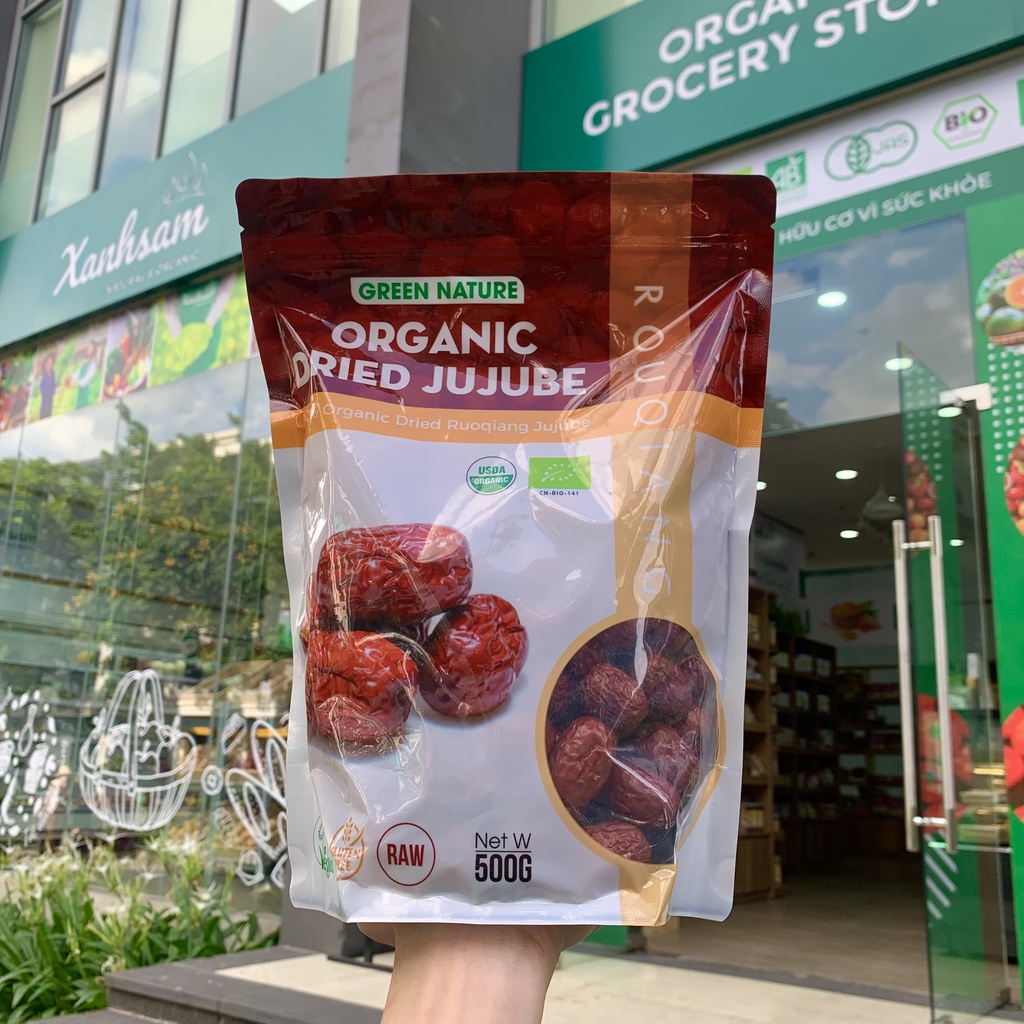 Táo Đỏ Ruoqiang Hữu Cơ 500gr Green Nature - XanhSam Organic