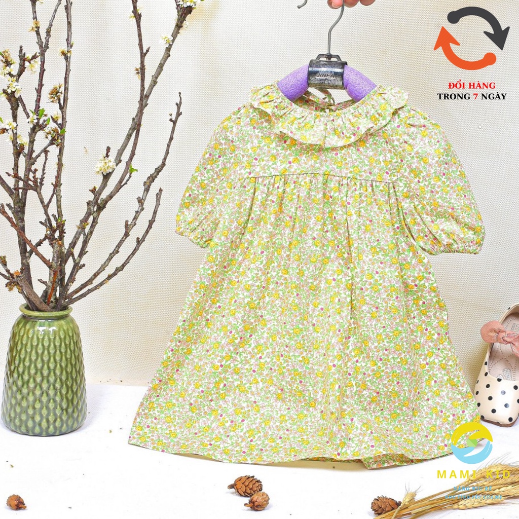 váy xinh cho bé gái siêu mát 1-7 tuổi, (ẢNH THẬT ), mamikid