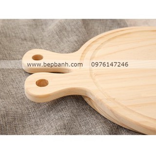Khay pizza gỗ