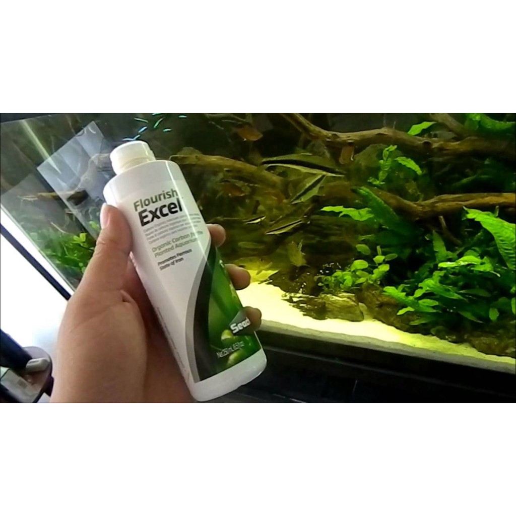 Seachem Flourish Excel - Phân Nước Bổ Sung CO2 Cao Cấp, Diệt Rêu Hại
