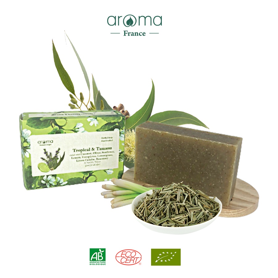 Xà Phòng Tinh Dầu Aroma Handmade Khuynh Diệp