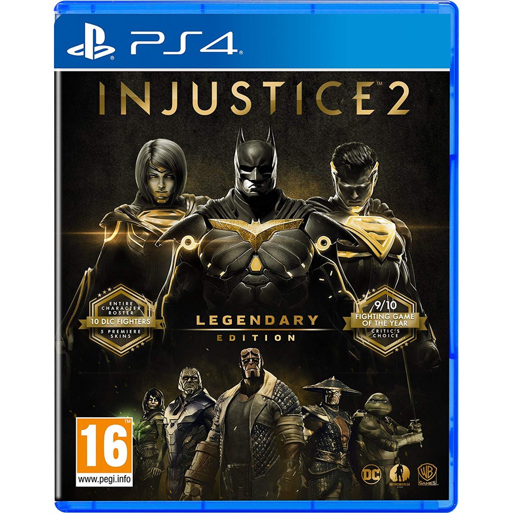 Đĩa Game PS4 | Injustice 2: Legendary Edition | Nguyên seal
