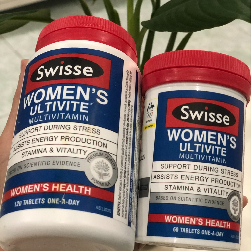 [Hàng Chuẩn ÚC] Swisse Women's Ultivite Multivitamin - 50 Vitamin TRONG 1 VIÊN dành cho Nữ DATE 2022,2023 | Thế Giới Skin Care