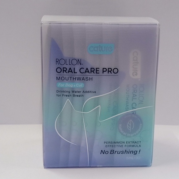 Dung Dịch Thơm Miệng &amp; Vệ Sinh Răng Chó Mèo Cature Rollon Oral Care SIÊU TIẾT KIỆM