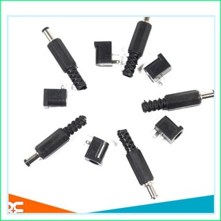Bộ 10 Jack DC 5.5x2.1mm ( 5 Jack đực- 5 Jack cái )