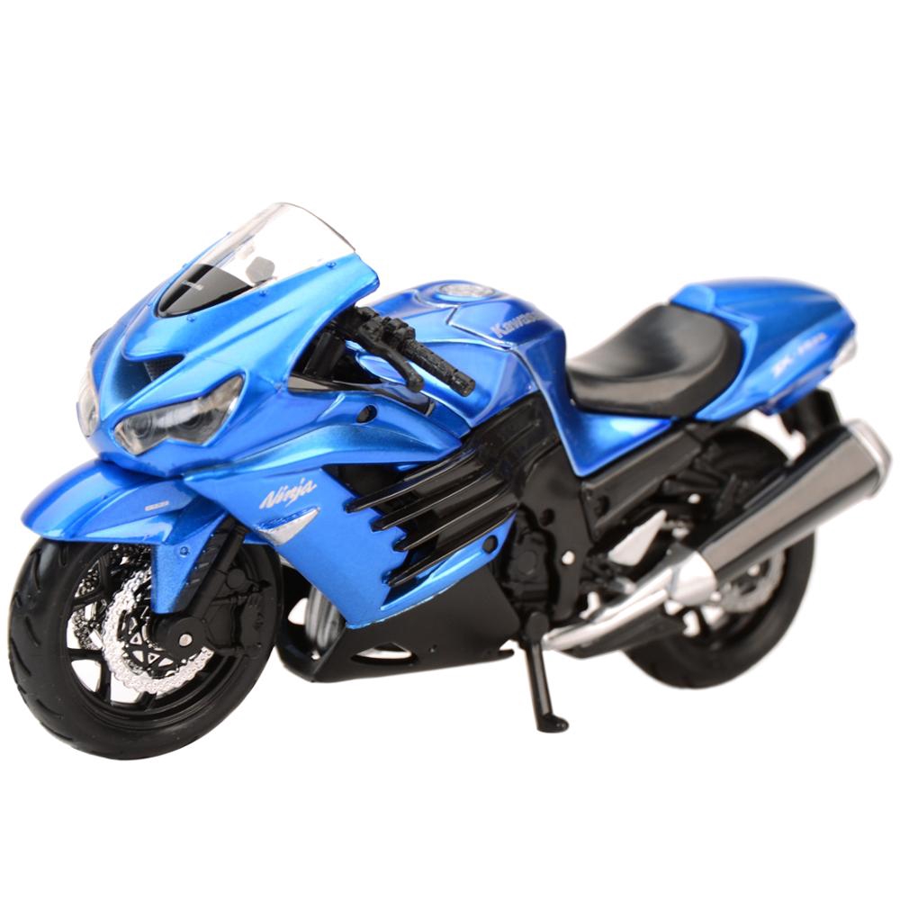 Maisto 1:18 Kawasaki Ninja ZX-14R Die Cast Đồ chơi mô hình tĩnh mô tô sưu tầm