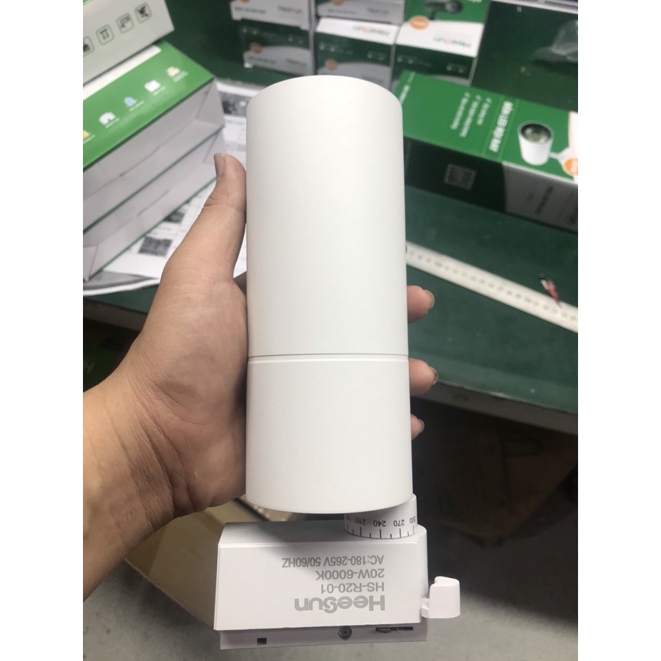 ĐÈN LED RỌI RAY 7w,12w,20w,30w vỏ trắng HeeSun Việt Nam