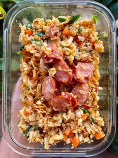 CƠM RANG KETO BẰNG 5 LOẠI RAU CỦ